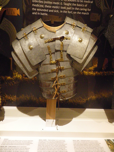 Roman Army Museum : lorica segmentata
