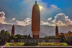 Three Pagodas of Dali