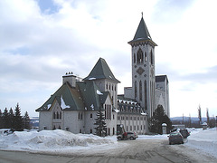 Abbaye St-Benoit-du-lac abbey /  Quebec- Canada -  6 Février 2009  - Originale