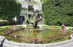 Brunnen in der Villa Carlotta am Comer See in Tremezzo