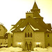 Abbaye St-Benoit-du-lac abbey /  Quebec- Canada -  6 Février 2009 - Sepia
