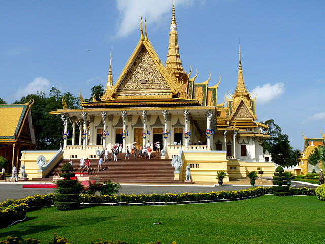 Throne Hall, Royal Palace, Phnom Penh, Cambodia.
