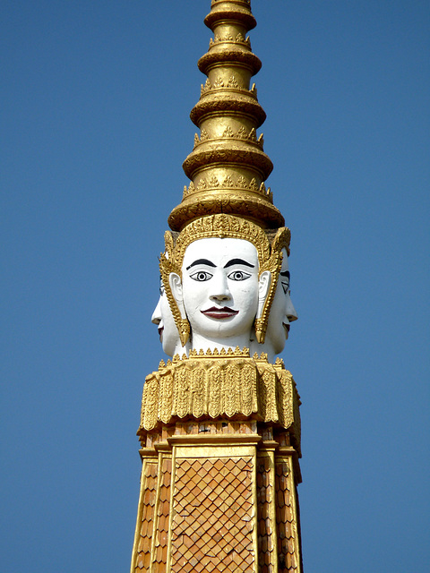 Spire, Royal Palace, Phnom Penh, Cambodia.