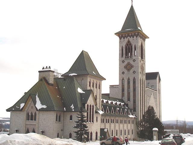 Abbaye de St-Benoit-du-lac - Québec, Canada -  6 février 2009