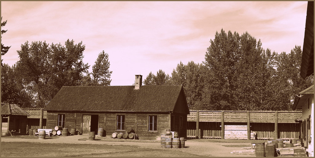 Fort Langley in British Columbia, Canada