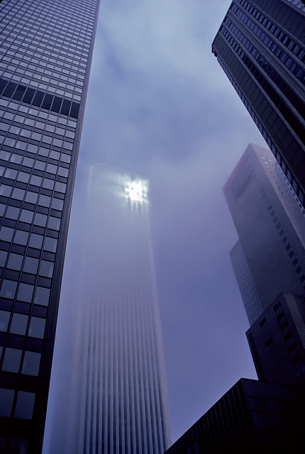 The Sun - The Fog - The Skyscrapers