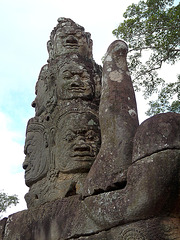 Angkor Thom- Faces of King Avalokiteshvara