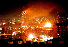 Nato-Bomben in Belgrad
