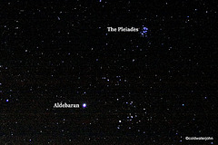Aldebaran and the Pleiades