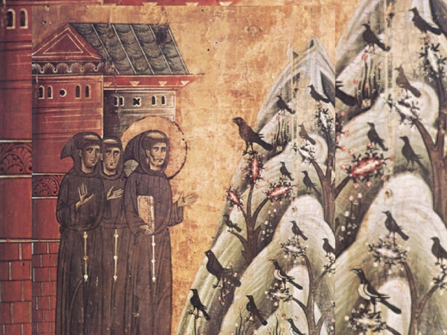 Saint François d'Assise parlant aux oiseaux Saint François d'Assise parlant aux oiseaux
