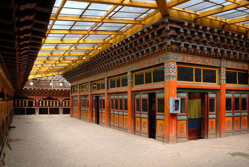 Inside the Songzanlin Monastery
