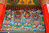 Wall paintings inside the Songzanlin Monastery