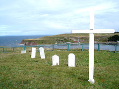 Cimetière Maritime / Coastal cemetery -  Terre-Neuve / Newfoundland - CANADA /  18 septembre 2005.