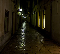 Zadar bei Nacht