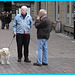 Young elder Swedish men duo and dog