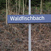 La stacio de Waldfischbach estis senoficista