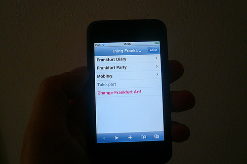 Erste Webseite fürs iPhone --- frankfurt-iphone-1070383