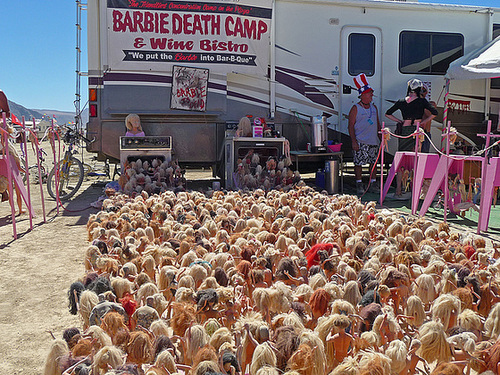World Naked Bike Ride - Barbie Death Camp (0671)