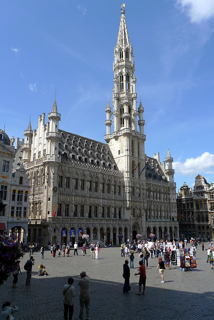 Brussels Town Hall Grand Square 2