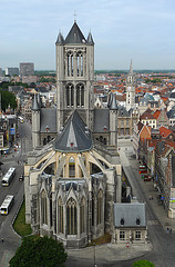 Gent Sint-Niklaaskerk from Belfort 3