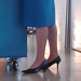 Typical KLM high heels / Talons hauts typiques de KLM