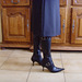 Mon amie M@rie / My friend M@rie - Bottes à talons hauts et jupe longue / High-heeled boots and long skirt . Photo originale