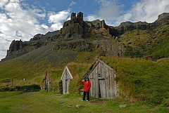 Barn huts near Selfoss