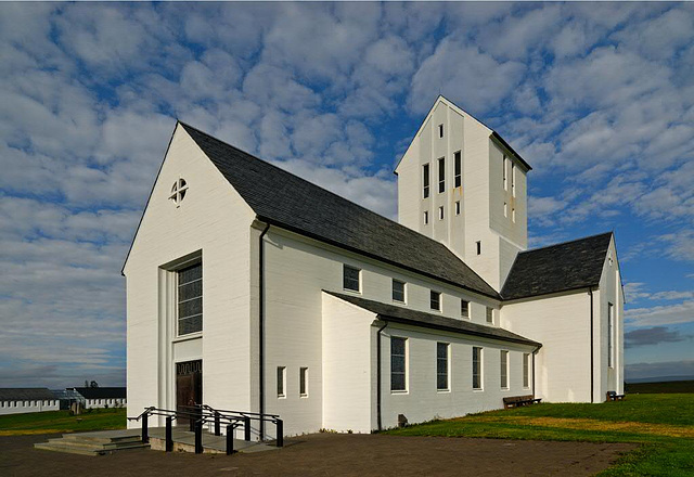 Skálholt cathedral in southern Iceland