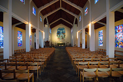 Inside the Skálholt church