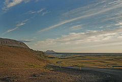 The highway back to Selfoss village