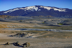 Sleeping Hekla volcano