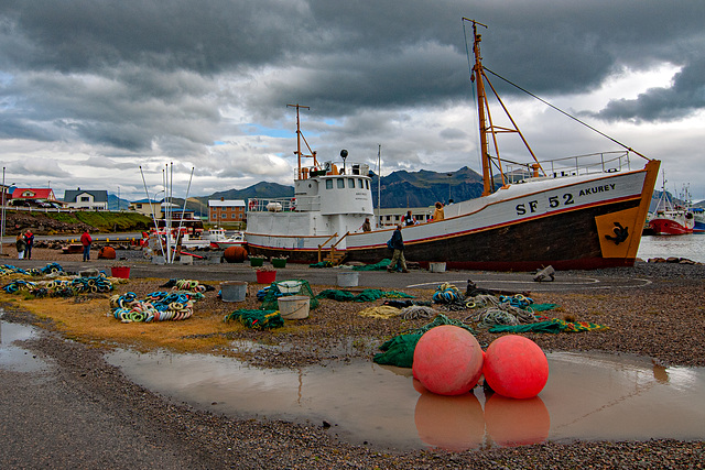 The harbour in Höfn