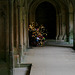 Lacock Abbey Cloisters at Christmas