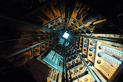 Brussels Atomium Lift Shaft 1