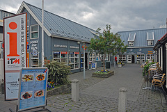 Typical idyllic restaurants in Reykjavik