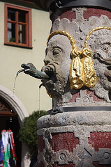 Der Herrnbrunnen bei der Franziskanerkirche
