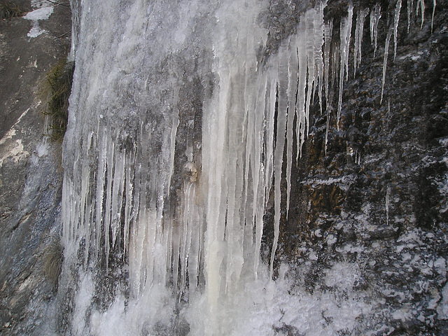 Peralejo (Guadalajara). Cascada de hielo 1