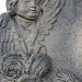 ein Engel des Barock als Grabsteindetail
