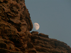 Moon on the Rocks