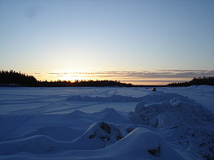 Northern sunset / Coucher de soleil nordique