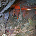 Inside a cave on an iceland at Hạ Long Bay