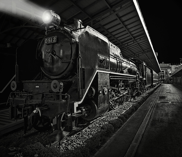 JNR D51-2 Steam Locomotive