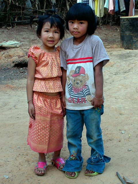 Kids in Baan Khok