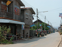 The road in Chiang Khan
