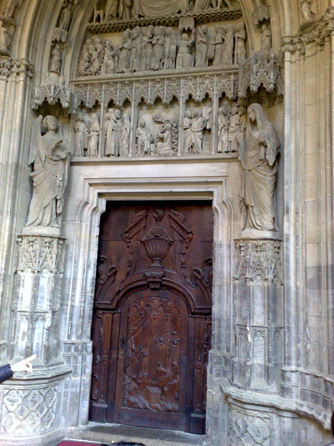 Catedral de Pamplona: Puerta Preciosa.