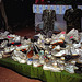 Offer of used sport shoes at the market in Chong Mek