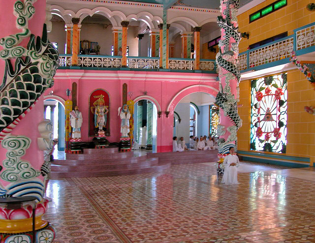 Inside the Holy See hall