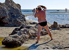 The Sneaking Beach Photographer - 1