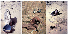 sépultures dans le désert