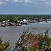 View to Ben Ninh Kieu landmark at the Mekong Delta